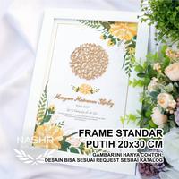 Gambar Frame Standar Putih 20x30 cm ( Kaligrafi & Nama TIMBUL ) Mahar Kado Nikah dari Nashr Craft & Mahar undefined 2 Tokopedia