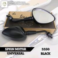 Gambar spion model vespa pnp GRAND FILANO STYLO 160 VESPA MATIC universal semua motor Motorcycle Retro Klasik Aksesoris - hitam doff dari AMF variasi_NEW undefined 4 Tokopedia