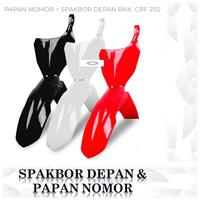Gambar Spakbor depan dan Papan Nomor crf 450 2021 Slebor depan crf 150 l dan papan nomor crf 150l Spakbor crf 250 Papan nomor crf 250 - Spakbor & papan nomor crf 450, Hitam dari naraMXshop undefined 3 Tokopedia