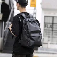 Gambar Zeara_Shop - Tas Ransel Kulit Pria Terbaru 2025 Tas Pria Korea Style Tas Ransel Kekinian Backpack Fashion Tas Ransel Multifungsi Tas Ransel Pria Sekolah Tas Ransel Trendy Tas Ransel Casual Warna Hitam, Coklat modern - Hitam dari Zeara.Shop1 undefined 4 Tokopedia