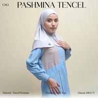 Gambar CAO Pashmina Tencel Premium Jahit Tepi Ukuran 180x75 Bahan Adem Lembut Nyaman Dipakai Sehari-hari Material Tencel Finishing Jahit Tepi Rapi Hijab Panjang Muslim Wanita Empat Segi Hitam hijab  kaos  mleyot phasmina - Burgundy dari chaoshop_NEW undefined 4 Tokopedia