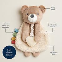 Gambar Lilleboo | Itzy Ritzy - Lovey Plush & Teether Toy | Teether Gigitan Bayi + Boneka Mainan Anak - Sloth dari dimassamed undefined 2 Tokopedia