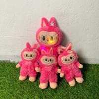 Gambar Boneka Labubu Beranak dengan Lampu LED - Paket 1 Induk 2 Anak - Tinggi 35cm & 20cm - Pink (induk 1 anak 2), Beranak Led dari Dr Store Boneka undefined 5 Tokopedia