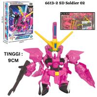 Gambar Gundam Rakit Mini / Model Kit Action Figure Gundam - 6613-1 dari Channelhobby undefined 2 Tokopedia