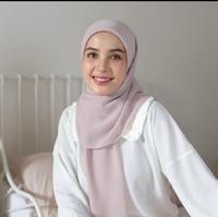 Gambar hijab segiempat Paris jadul aromatic - CREAM 35 dari Giok MS01 undefined 4 Tokopedia