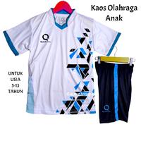 Gambar Jersey bola Baju Futsal Anak Jersey Junior Kaos Olahraga Anak SD Usia 5-13 Tahun Volly Sport Outdoor - PUTIH TURKIS KRISTAL, M dari Gudang Jersey.id undefined 2 Tokopedia