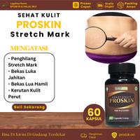 Gambar Proskin Kapsul Penghilang Stretch Mark, Bekas Luka Jahitan, dan Kerutan Kulit Perut Wanita - 60 Kapsul dari Lina Herbal undefined 1 Tokopedia
