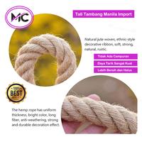 Gambar Tali Tambang Besar 32mm 34mm Permeter Tampar Manila Goni Dadung Coklat Kapal Jumbo Tarik Tambang dari GROSIRSLIMUT MOTIFTERRBARRRRU undefined 4 Tokopedia