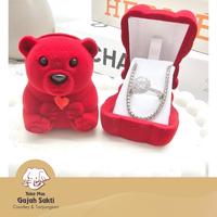 Gambar ~ KOTAK CINCIN / TEMPAT CINCIN / RING BOX BEAR GAJAH SAKTI CIWIDEY - Bear Brown dari Gajah Sakti Ciwidey undefined 2 Tokopedia