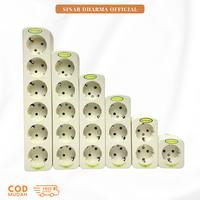Gambar MATSUI Stop Kontak 5 Lubang Asli Kuningan MT-555 dari Dharma Electric undefined 4 Tokopedia