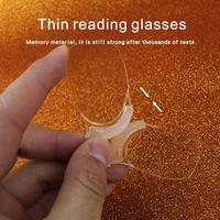 Gambar New Stick On Phone MINI Clip Nose Bridge Reading Glasses 1.0 To 3.0 Portable Presbyopic Glasses With Case - Orange, +300 dari Shibano undefined 5 Tokopedia