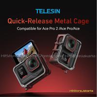 Gambar Telesin Metal Rabbit Cage Aksesoris for Insta360 Ace Pro 2 Aluminium Frame Case Mount Insta360 Ace Pro dari HitStore Jakarta_NEW undefined 2 Tokopedia