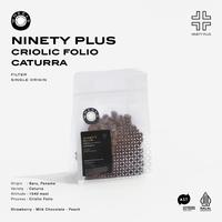 Gambar Ninety Plus Criolic Folio Caturra Single Origin Filter Specialty Wheels Coffee Roasters - 15gr, Biji Kopi dari Wheels Coffee Roasters undefined 1 Tokopedia