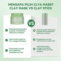 Gambar Y ZIA.DOO 2PCS Australian Tea Tree Clay Mask 100g/60/30g Face Mask Masker Wajah Mengontrol Minyak Menghilangkan Jerawat Menghapus Bintik-bintik Gelap Perawatan Kulit - 30g*2 dari ZIA.DOO Indonesia undefined 5 Tokopedia