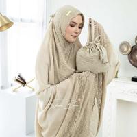 Gambar PROMO 1.1 Seperangkat Alat Sholat Seserahan Mukena Santorini Silk Premium Luxury Mahar Pernikahan Hantaran Nikah Hampers wedding - Luxury SAN01 dari Hampers Prayer Set Lamongan undefined 4 Tokopedia