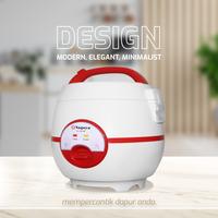 Gambar NAGOYA Rice Cooker 1,2 Lt NGY-MC88 Magic Com Anti Penyok - Merah dari Sajun Electronic undefined 5 Tokopedia