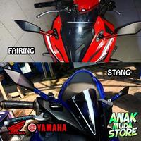 Gambar PREMIUM Spion Lipat Tomok V2 Full CNC Universal untuk CB150R CBR R15 MX Nmax PCX Aerox Vixion Ninja CBR Satria Vario Kaca Blue Mirror Anti Silau Baut Fairing - Silver dari Sora Jaring Magic undefined 1 Tokopedia