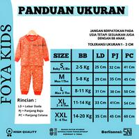 Gambar FOYA Kids - SETALAN PREMIUM BAJU TIDUR ANAK MOTIF FULL GAMBAR DINO / MOBIL / PESAWAT /SETELAN PIYAMA ANAK USIA BABY - 6 TAHUN - DINO ORANGE, S (Max BB 5 Kg) dari FOYA Kids_NEW undefined 2 Tokopedia