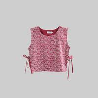 Gambar Vest Batik Wanita / Rompi Batik Wanita / Outer Batik Wanita Zalina - Merah Marun, M dari La Rosa Jakarta undefined 1 Tokopedia