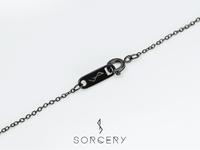 Gambar SORCERY Kalung Rantai Premium Titanium Emas Silver Pria Wanita - 55cm - SCH01-55-SS, PVD Black dari Sorcery undefined 4 Tokopedia