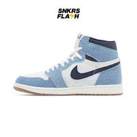 Gambar Sepatu Sneakers Pria NIKE AIR JORDAN 1 RETRO HIGH OG SUMMIT WHITE DENIM - FQ2947100 - 42 dari Sneakers Flash undefined 3 Tokopedia