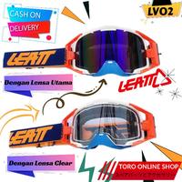 Gambar kaa helm cross leatt velocity goggle helm moto cross trail mx gp lv02 lensa antifog anti kabut dari Antar Mitra undefined 3 Tokopedia