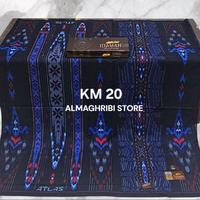 Gambar Sarung atlas idaman bahan rayon motif prin murah berkualitas bukan songket timbul model terbaru desain kembang dan batik Hitam Putih Nyaman Muslim Dewasa - MS A dari almaghribi store_NEW undefined 4 Tokopedia