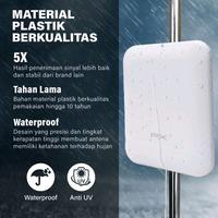 Gambar Antena TV Digital Indoor - Outdoor DVBT2 Antenna Booster 4K PX DA-6600 - Putih Televisi Kabel dari EZ Electronic Store_NEW undefined 2 Tokopedia