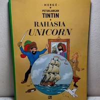 Gambar Komik Petualangan Tintin Rahasia Unicorn Ukuran Besar dari novel komik kenangan update undefined 1 Tokopedia