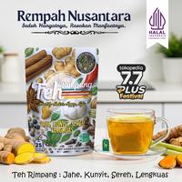 Gambar REMPAH NUSANTARA Minuman Herbal Jahe Sereh Kunyit Lengkuas Kemasan Tea Bag / Teh Celup Instant dari Athunshop.grc undefined 1 Tokopedia