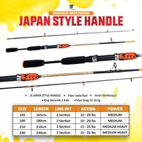 Gambar Paket Set Joran Pancing Galatama Japan Style dan Full Busa EVA 16kg/18kg dan Reel Spinning 1000 2000 3000 Daido Shikari 1.5M - 2.4M Mancing Laut - FULL EVA HANDLE, 1000, 150 dari 31 Fishing undefined 2 Tokopedia