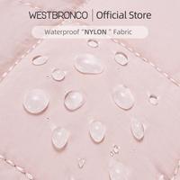Gambar Westbronco [Puffer Clousie Bag] [High Seller 1.]Dompet Untuk Dompet Berlapis Perunggu Wanita Dengan 3 Dompet Ritsleting Untuk Perjalanan Penggagas Kartu Kredit.Girlfriend Gift - Pink dari Store Linds undefined 5 Tokopedia