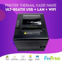 Gambar Printer Kasir Iware ULT-80ATII Auto Cutter USB + LAN Printer Struk Thermal Ultron ULT-80ATIII Interface USB + LAN + WiFi 80mm Bergaransi New - 80ATIII USB+LAN+WIFI dari FixPrint Indonesia undefined 1 Tokopedia