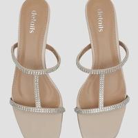 Gambar SANDAL PESTA WANITA HEELS MEWAH BRAND DETAILS ORIGINAL MATAHARI - Khaki, 36 dari Diaryniki undefined 1 Tokopedia