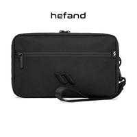 Gambar Hefand - Handbag Pria Aero Elite Tas Selempang Pria Clucth Bag Tas Tangan Pria Hand Bag Tas Slempang Cowok Kulit Waterproof - Aero Elite + Box, Black dari Hefand Shop undefined 4 Tokopedia