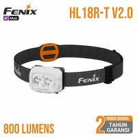 Gambar Fenix Senter Kepala HL18R-T V2.0 Lightweight Trail Running Rechargeable Headlamp LED Cool White + Warm White + Red Light 800 Lumens - PolarNightBlack dari Fenixlight Indonesia undefined 4 Tokopedia