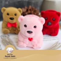 Gambar ~ KOTAK CINCIN / TEMPAT CINCIN / RING BOX BEAR GAJAH SAKTI CIWIDEY - Bear Brown dari Gajah Sakti Ciwidey undefined 1 Tokopedia