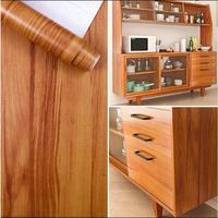 Gambar wall stiker motif kayu premium untuk lemari dan meja dapur - FS01 dari ABYAN STICKER undefined 1 Tokopedia