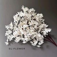 Gambar BUNGA DEKORASI (5 tangkai) Bunga Sakura Kelopak Runcing Artificial Flower Dekorasi Pelaminan Pernikahan Rangkaian Bunga Vas - SK Putih dari elflowerstore undefined 1 Tokopedia