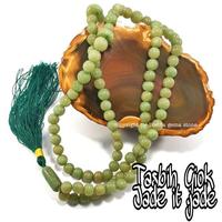 Gambar TASBIH NATURAL BATU ALAM GREEN JADE IT JADE ASLI dari POETRA GEMS STONE undefined 1 Tokopedia
