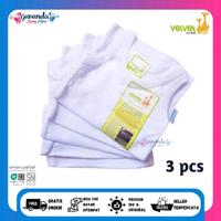 Gambar VELVET Junior Singlet Kaos Dalam (isi 3pcs) Putih Katun anak Dewasa - S (6-9 Bulan) dari Gavanda Baby undefined 1 Tokopedia