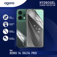 Gambar Anti Gores Hydrogel For Oppo Reno 14 5G, 14 Pro Hydrogel Film Pelindung Layar - ANTI SPY, FULL SCREEN, OPPO RENO 14 5G dari Agora.official undefined 1 Tokopedia