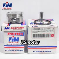 Gambar Seher Piston Set PIN 12 FIM 50 50.5 51 51.5 52 52.5 53 53.5 54 54.5 55 BEAT DELUXE GENIO 2020 SCOOPY 2020 - 50mm PIN 12 (GENIO/BEAT DELUXE) dari KSmotorpart undefined 1 Tokopedia