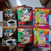 Gambar Top Coffee 1 Renteng Minuman Serbuk Kopi Instant - Kopi Instan Siap Saji - Top Cappuccino dari Danish Mart undefined 3 Tokopedia