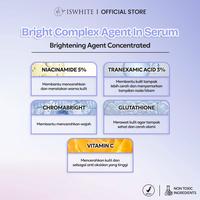 Gambar ISWHITE Complex Bright Agent in Serum Pencerah Wajah 5% Niacinamide, 3% Tranexamic Acid, 0.1% Chomabright - 20ml dari Iswhite Indonesia undefined 2 Tokopedia