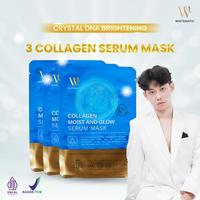 Gambar (PROMO 3 SHEETMASK) 3 COLLAGEN SHEET MASK dari whitematicofficial_NEW undefined 1 Tokopedia