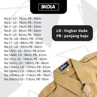 Gambar SKOLA Seragam Sekolah Baju Pramuka Penggalang Lengan Pendek SD SMP SMA Bahan Elemen Kualitas Terbaik - 5 dari SKOLA STORE undefined 4 Tokopedia