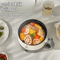 Gambar Panci Elektrik Boiling Pot Anti Lengket Electric Multifungsi Cooker 600 Watt Food Grade Mini Fry Pan Hotpot Serbaguna Anti Lengket - Panci Elektrik dari DANNY-Store_NEW undefined 5 Tokopedia