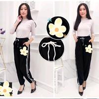Gambar Celana jogger wanita termurah | Celana training jogger wanita premium import quality termurah | Celana olahraga wanita termurah - ola dari Merrys Fashion Lampung undefined 2 Tokopedia