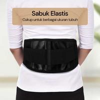 Gambar COD Alat Sabuk Korset Corset Kesehatan Magnetic Magnetik Tourmaline Terapi Sakit Pinggang Tulang Belakang Syaraf Kejepit Orthopedi Dewasa Jumbo - Hitam dari AEP STORE_NEW undefined 4 Tokopedia